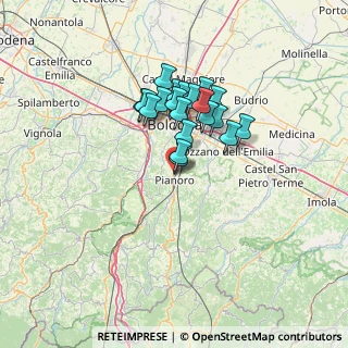 Mappa Via Ottavio Garganelli, 40065 Pianoro BO, Italia (10.187)