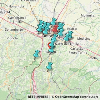 Mappa Via Ottavio Garganelli, 40065 Pianoro BO, Italia (11.6425)
