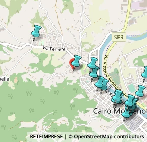 Mappa Via Pighini, 17014 Cairo Montenotte SV, Italia (0.6985)