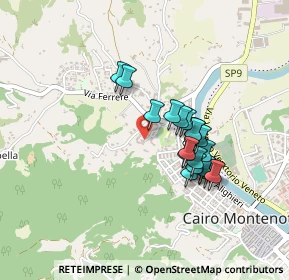Mappa Via Pighini, 17014 Cairo Montenotte SV, Italia (0.3645)