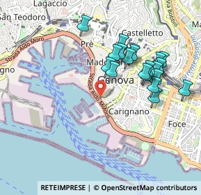 Mappa Piazza di Santa Croce, 16123 Genova GE, Italia (0.9175)