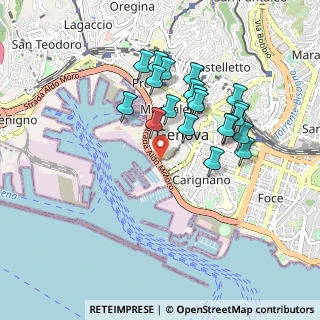 Mappa Piazza di Santa Croce, 16123 Genova GE, Italia (0.8465)