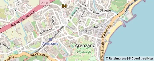Mappa Arenzano