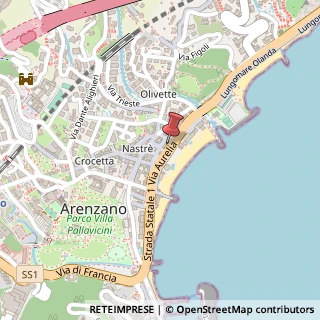 Mappa Via Giuseppe Mazzini, 1, 16011 Arenzano, Genova (Liguria)