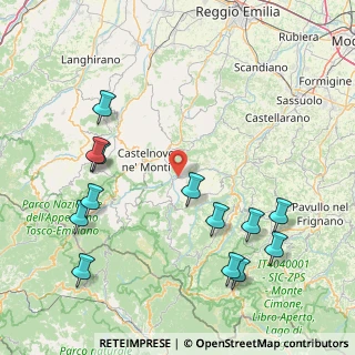 Mappa Cavola - Localita' Fora Zona Industriale, 42010 Toano RE, Italia (19.96385)