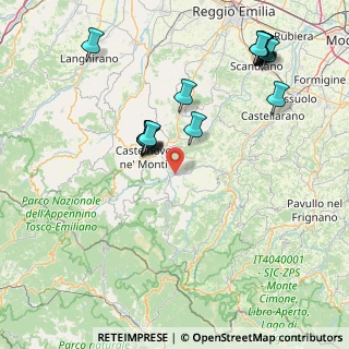 Mappa Cavola - Localita' Fora Zona Industriale, 42010 Toano RE, Italia (19.2425)