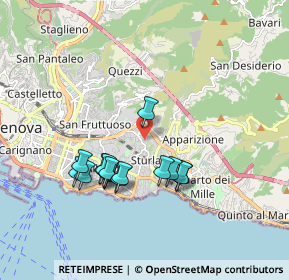 Mappa Via Raffaele Pratolongo, 16131 Genova GE, Italia (1.686)