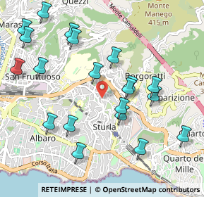 Mappa Via Raffaele Pratolongo, 16131 Genova GE, Italia (1.1395)