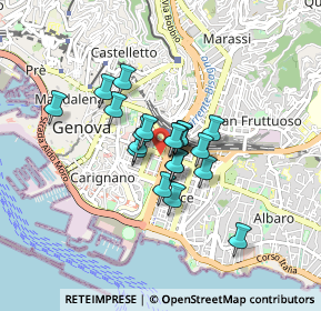 Mappa Palazzo INPS, 16121 Genova GE, Italia (0.555)