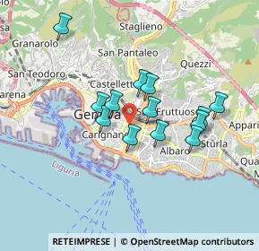 Mappa Palazzo INPS, 16121 Genova GE, Italia (1.44462)