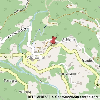 Mappa Via Ceresa, 28, 17019 Campo Ligure, Genova (Liguria)