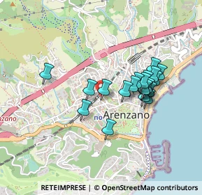 Mappa 16011 Arenzano GE, Italia (0.382)