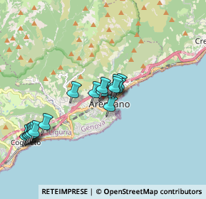 Mappa 16011 Arenzano GE, Italia (1.72125)