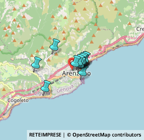 Mappa 16011 Arenzano GE, Italia (0.76923)