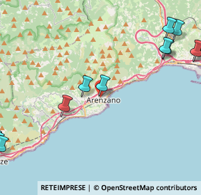 Mappa 16011 Arenzano GE, Italia (6.66429)