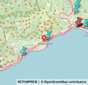 Mappa 16011 Arenzano GE, Italia (6.60846)