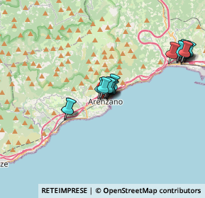 Mappa 16011 Arenzano GE, Italia (3.39556)