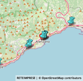 Mappa 16011 Arenzano GE, Italia (3.45583)