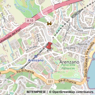 Mappa Via San Pietro, 20, 16011 Arenzano, Genova (Liguria)