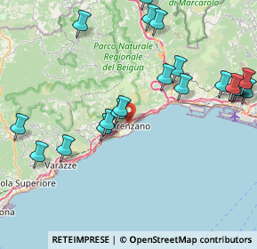 Mappa 16011 Arenzano GE, Italia (9.72)