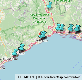 Mappa 16011 Arenzano GE, Italia (9.0615)