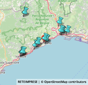 Mappa 16011 Arenzano GE, Italia (6.665)