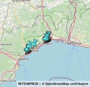 Mappa 16011 Arenzano GE, Italia (6.55714)