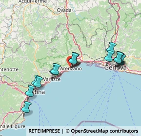 Mappa 16011 Arenzano GE, Italia (15.61563)