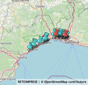 Mappa 16011 Arenzano GE, Italia (9.371)