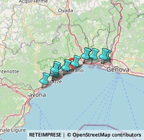 Mappa 16011 Arenzano GE, Italia (8.50769)