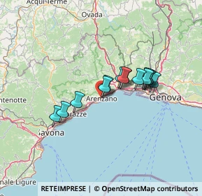 Mappa 16011 Arenzano GE, Italia (10.25786)