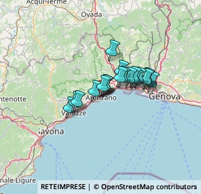 Mappa 16011 Arenzano GE, Italia (8.185)