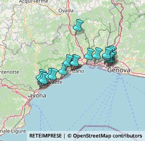 Mappa 16011 Arenzano GE, Italia (11.8155)