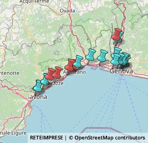 Mappa 16011 Arenzano GE, Italia (14.5595)