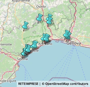 Mappa 16011 Arenzano GE, Italia (12.38706)