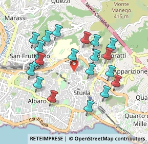 Mappa Via di Serretto, 16131 Genova GE, Italia (0.941)
