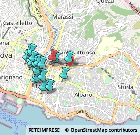 Mappa Via Dassori Francesco, 16131 Genova GE, Italia (0.9475)