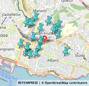Mappa Via Dassori Francesco, 16131 Genova GE, Italia (0.8065)