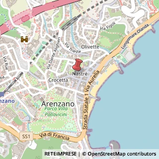 Mappa Via Serafino Maria Rapallo, 42, 16011 Arenzano, Genova (Liguria)