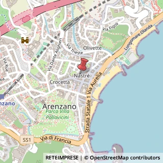 Mappa Via Edoardo Ghiglini, 76, 16011 Arenzano, Genova (Liguria)