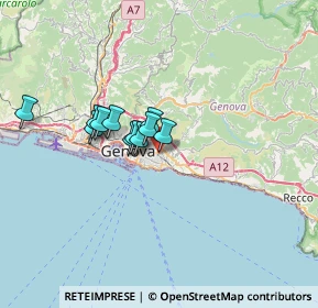 Mappa Via Semeria, 16131 Genova GE, Italia (4.66727)