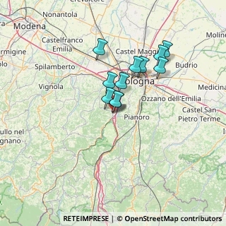 Mappa Via Amedani, 40037 Sasso Marconi BO, Italia (10.53)