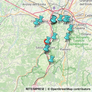 Mappa Via Amedani, 40037 Sasso Marconi BO, Italia (7.28471)