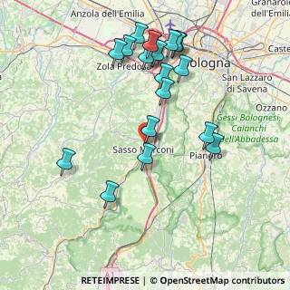 Mappa Via Amedani, 40037 Sasso Marconi BO, Italia (8.5185)