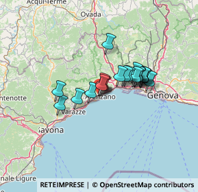 Mappa Viale Carlin, 16011 Arenzano GE, Italia (9.5765)