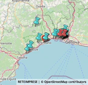 Mappa Viale Carlin, 16011 Arenzano GE, Italia (11.045)