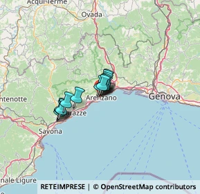 Mappa Viale Carlin, 16011 Arenzano GE, Italia (6.50714)