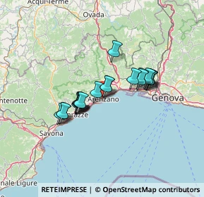 Mappa Viale Carlin, 16011 Arenzano GE, Italia (10.236)