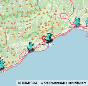 Mappa Viale Carlin, 16011 Arenzano GE, Italia (5.399)