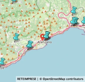 Mappa Viale Carlin, 16011 Arenzano GE, Italia (5.01385)